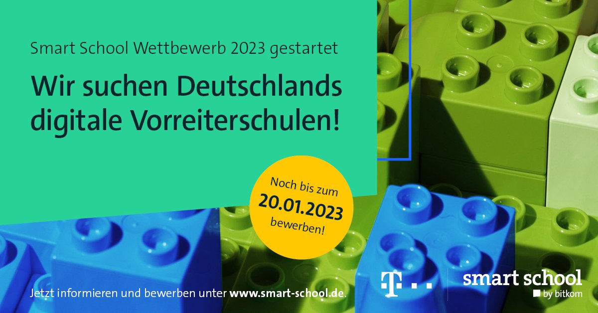 Mitmachen beim Smart School Wettbewerb 2023 cover