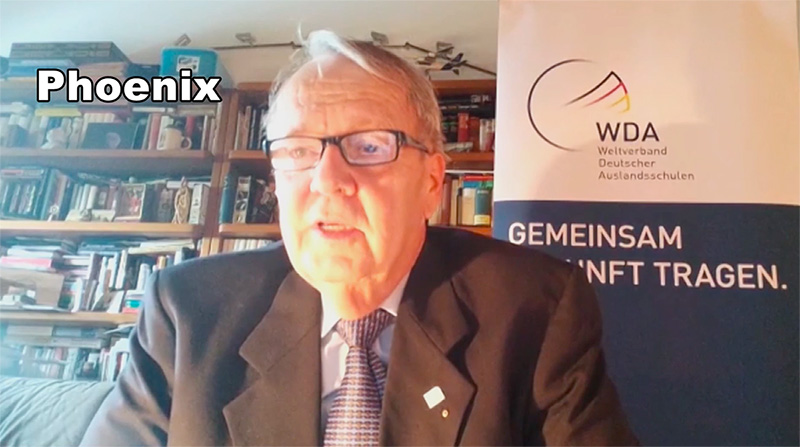 Interview mit Dr. Peter Fornell im TV-Sender Phoenix (Hong Kong)